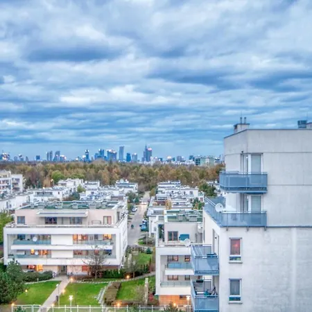 Apartament Vive Modern 3-bedroom Flat In Guarded Estate, Parking Warszawa